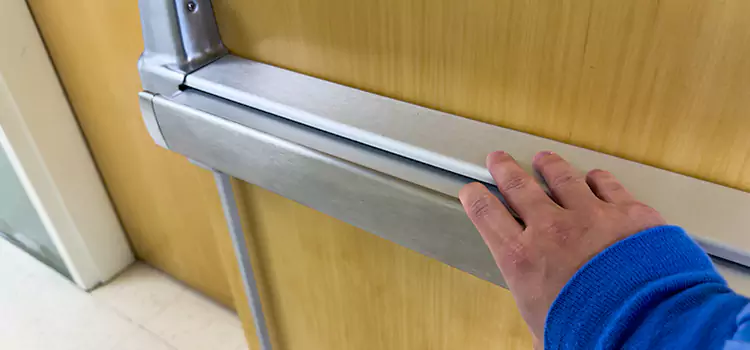 Installing a Push Bar on a Door Camarillo